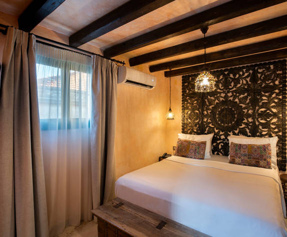 Decan Concept Boutique Estate Hotel Rhodes Deluxe Queen Room double bed